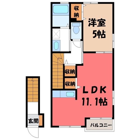 Tigreの物件間取画像